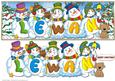 Snowmen Names Large Dl - Lewan