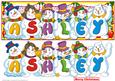 Snowmen Names Large Dl - Ashley
