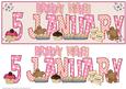 Day of the Year Birthday - Female January 5