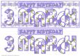Day of the Year - Female March 3