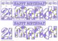 Day of the Year - Female March 21