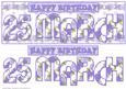 Day of the Year - Female March 25