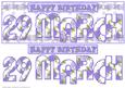 Day of the Year - Female March 29