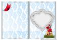 Heart Frame Sketch - Water Pump and Poppies Insert