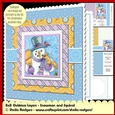 8X8 CHRISTMAS LAYERS - SNOWMAN AND SQUIRREL