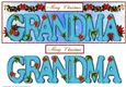 Large DL Poinsettia - GRANDMA