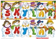 Snowmen Names Large DL - SKYLAR