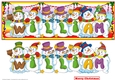 Snowmen Names Large DL - WILLIAM