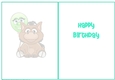 Happy Birthday - Little Pony Insert