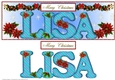 Large DL Poinsettia - LISA