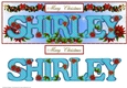 Large DL Poinsettia - SHIRLEY