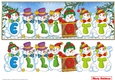 Snowmen Names Large DL - ELLIOTT