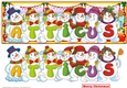SNOWMEN NAMES LARGE DL - ATTICUS
