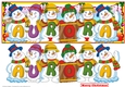SNOWMEN NAMES LARGE DL - AURORA