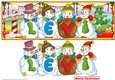 SNOWMEN NAMES LARGE DL - LEVI