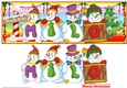 SNOWMEN NAMES LARGE DL - MILO