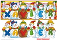 SNOWMEN NAMES LARGE DL - XAVIER