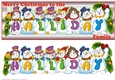 SNOWMEN SURNAME - HALLIDAY