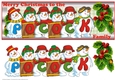SNOWMEN SURNAME - POCOCK