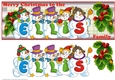 SNOWMEN SURNAME - ELLIS