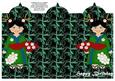 Chinese Dolls in Green
