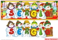 Snowmen Names Large DL - SERGIO