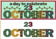 DAY OF THE YEAR - OCTOBER 23