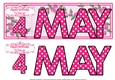 DAY OF THE YEAR FEMALE - MAY 4