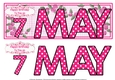 DAY OF THE YEAR FEMALE - MAY 7