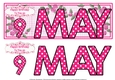DAY OF THE YEAR FEMALE - MAY 9