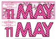 DAY OF THE YEAR FEMALE - MAY 11