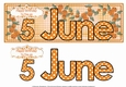 DAY OF THE YEAR FEMALE - JUNE 5