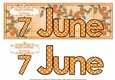 DAY OF THE YEAR FEMALE - JUNE 7