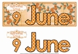 DAY OF THE YEAR FEMALE - JUNE 9