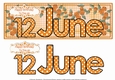 DAY OF THE YEAR FEMALE - JUNE 12