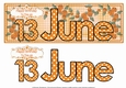 DAY OF THE YEAR FEMALE - JUNE 13