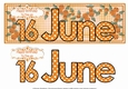 DAY OF THE YEAR FEMALE - JUNE 16