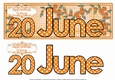 DAY OF THE YEAR FEMALE - JUNE 20