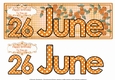 DAY OF THE YEAR FEMALE - JUNE 26