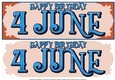 DAY OF THE YEAR - MALE - JUNE 4