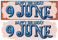 DAY OF THE YEAR - MALE - JUNE 9