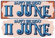 DAY OF THE YEAR - MALE - JUNE 11