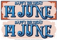 DAY OF THE YEAR - MALE - JUNE 14