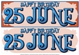 DAY OF THE YEAR - MALE - JUNE 25