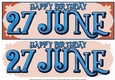 DAY OF THE YEAR - MALE - JUNE 27