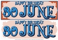 DAY OF THE YEAR - MALE - JUNE 30