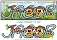 LITTLE MONKEYS NAMES - JACOB