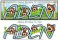 LITTLE MONKEYS NAMES - ADEN