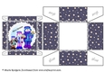CHRISTMAS GIFT BOX WITH SNOWMEN GROUP