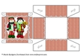 CHRISTMAS GIFT BOX WITH SNOWMEN PALS